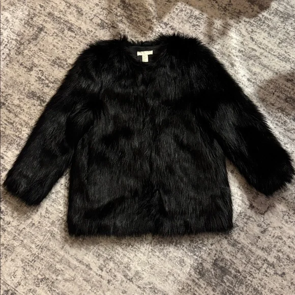 H&M Black Teddy Jacket - Picture 3 of 8